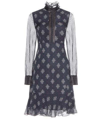 Isabel Marant Kendra Printed Silk Dress