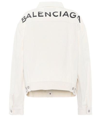 Chlo Printed Denim Jacket