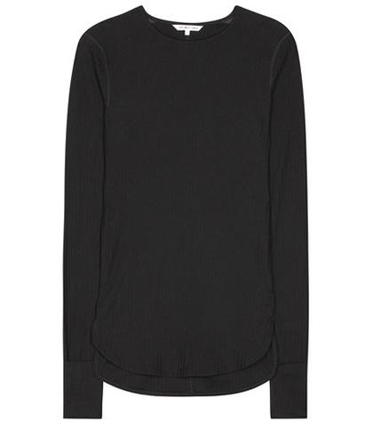 Helmut Lang Cotton Long-sleeve Top
