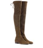 Isabel Marant Lowland Suede Over-the-knee Boots