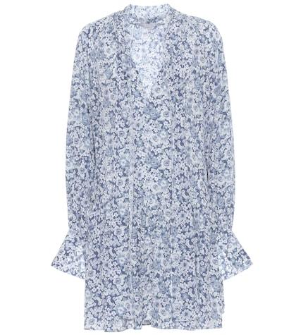 Stella Mccartney Floral Silk Crêpe Minidress