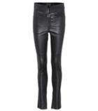 Isabel Marant Eydie High-waisted Leather Trousers