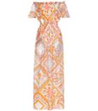 Emilio Pucci Beach Off-the-shoulder Dress