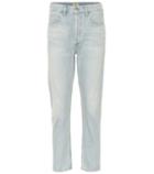 Roger Vivier Charlotte High-rise Straight Jeans