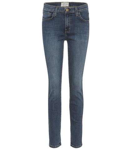 Gianvito Rossi The Highwaist Ankle Skinny Jeans