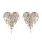Saint Laurent Crystal-embellished Earrings