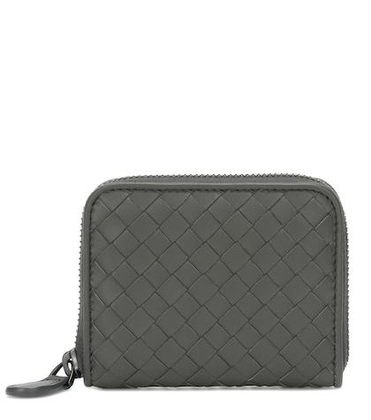 Rokh Intrecciato Leather Wallet