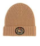 Burberry Crest Wool And Cashmere Beanie