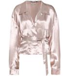 Attico Andrea Satin Blouse