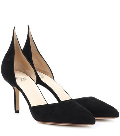 Francesco Russo Suede Pumps