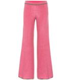 Missoni Low-rise Flared Stretch-knit Pants