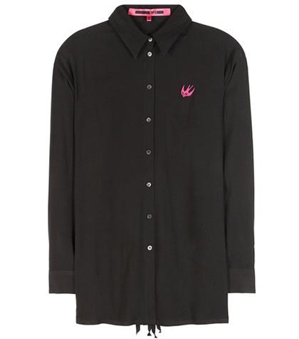 7 For All Mankind Embroidered Shirt