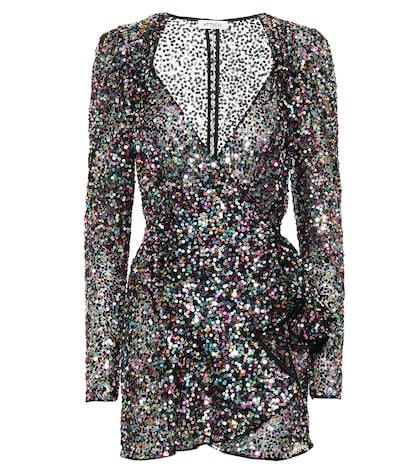 Attico Pat Sequined Minidress