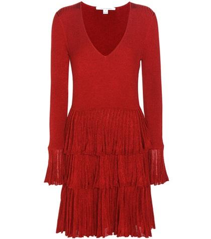 Diane Von Furstenberg Sharlynn Merino Wool-blend Dress