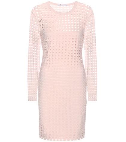 T By Alexander Wang Cutout Jersey Dress