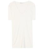 Alessandra Rich Slub Classic Jersey T-shirt