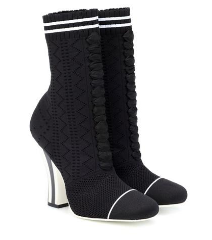 Salvatore Ferragamo Rockoko Sock Boots