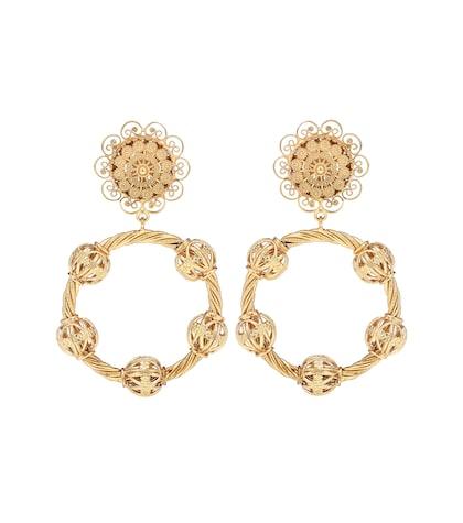 Dolce & Gabbana Clip-on Pendant Earrings