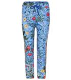 Miu Miu Printed Jersey Trousers