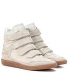 Isabel Marant Bilsy Suede High-top Sneakers