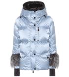 Moncler Grenoble Limides Fur-trimmed Down Ski Jacket