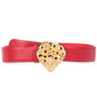 Dolce & Gabbana Embellished Leather Belt