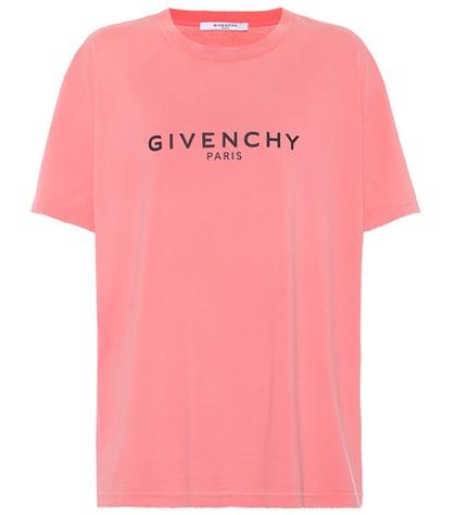 Givenchy Logo Printed Cotton T-shirt