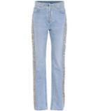 Helmut Lang Straight-leg Embellished Jeans