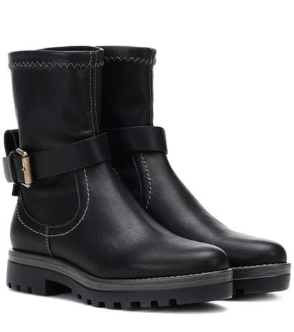 See By Chlo Dakota Leather Ankle Boots