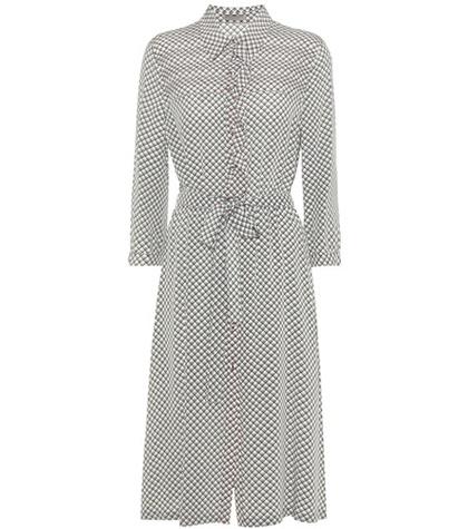 Bottega Veneta Printed Silk Crêpe De Chine Dress