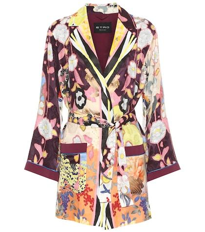 Etro Floral Silk-blend Jacket