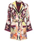 Etro Floral Silk-blend Jacket