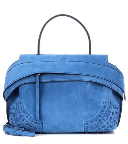 Jimmy Choo Wave Small Suede Tote