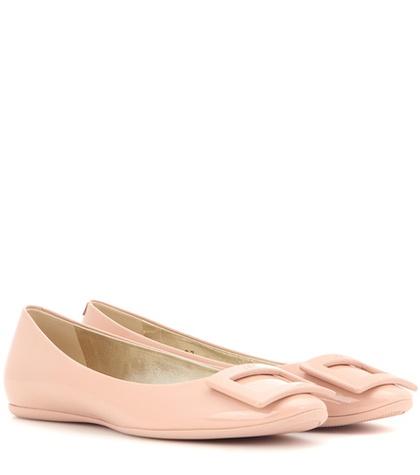 Araks Gommette Patent Leather Ballerinas