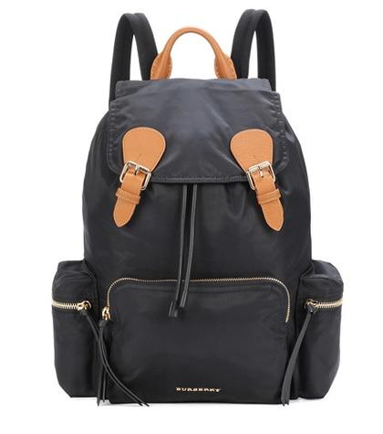 Alexander Mcqueen The Large Leather-trimmed Backpack