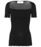 Gianvito Rossi Princess Ribbed Knit Top