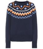 Staud Fair Isle Wool-blend Sweater