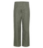 Isabel Marant, Toile Isaac Cotton And Linen Cropped Trousers