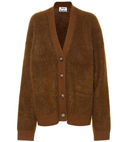 Acne Studios Rives Mohair-blend Cardigan
