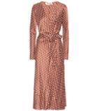 Diane Von Furstenberg Polka-dot Silk Wrap Dress