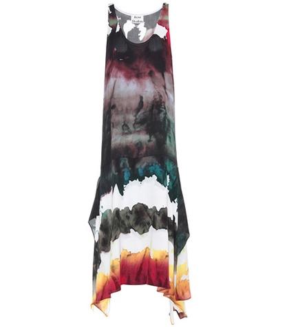 Acne Studios Saleh Printed Sleeveless Dress
