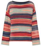 Polo Ralph Lauren Striped Linen-blend Sweater