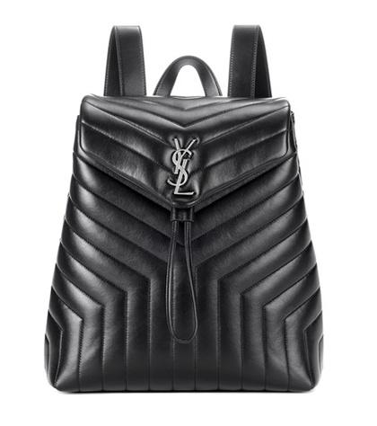 Rag & Bone Loulou Medium Monogram Leather Backpack