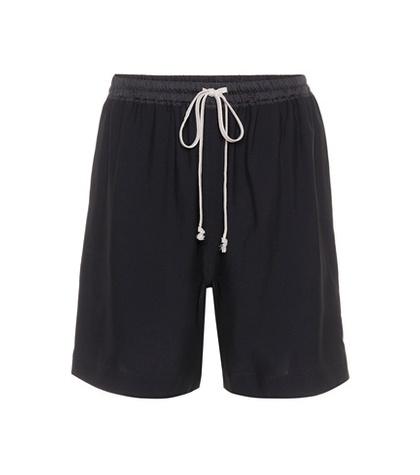 Rick Owens Crêpe Shorts