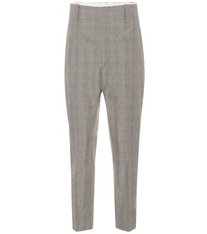 Marni Noah High-rise Straight Wool Pants