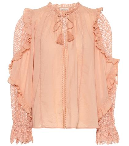 Ulla Johnson Shirley Cotton-blend Blouse