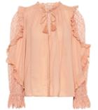 Ulla Johnson Shirley Cotton-blend Blouse