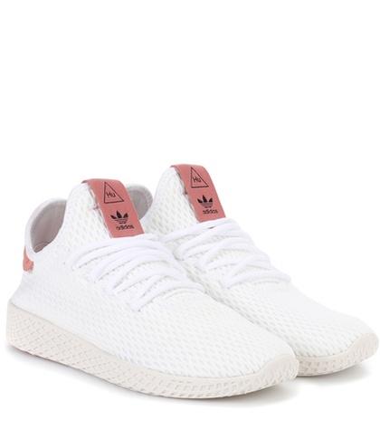 Adidas Originals = Pharrell Williams Tennis Hu Mesh Sneakers