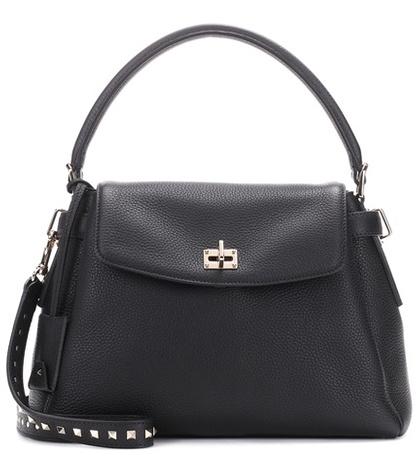 Valentino Valentino Garavani Twiny Single Handle Leather Tote