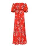 Johanna Ortiz Viajes Del Alma Silk-blend Dress